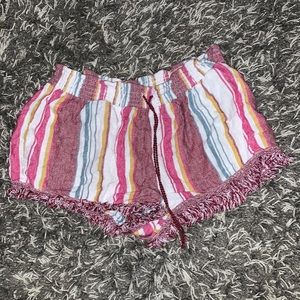 Vanilla Star Striped Shorts Size XL